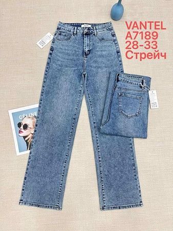 Джинсы Vanver A7189 blue - делук