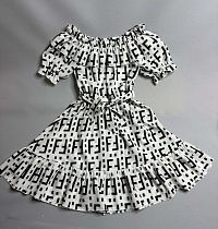 Платье Bright Harmony 689 white - делук