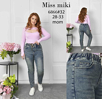 Джинсы Basanjiu 6866 blue - делук