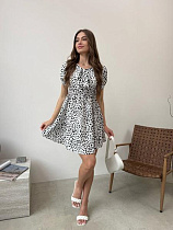 Платье Arina 1601 white - делук