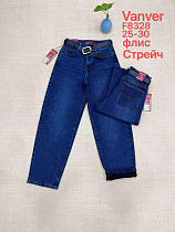 Джинсы Vanver F8328 blue - делук