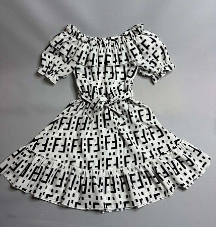 Платье Bright Harmony 689 white - делук