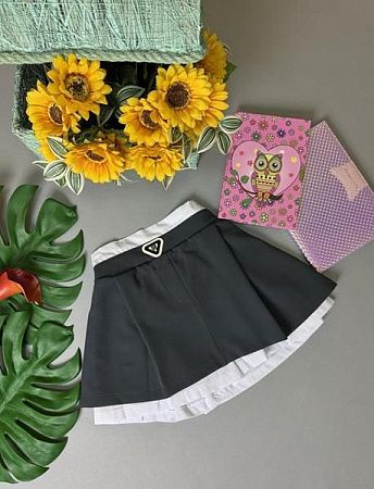 Юбка-Шорты Delfinka 690 grey - делук