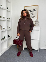 Костюм Спорт Femzone 1146 d.brown Костюм Спорт Femzone 1146 d.brown - делук