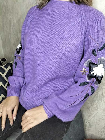 Свитер Kosta 58808 purple - делук