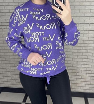 Свитер Levisha 25401 lilac - делук