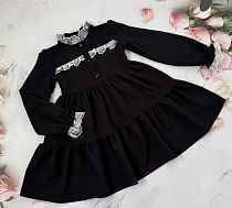 Платье Moda School 7325 black - делук