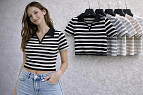 Топ X-Ray 3157 white-l.beige - делук