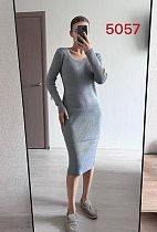 Платье Fsn 5057 grey - делук