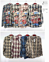 Рубашка Estima 735-1 blue - делук