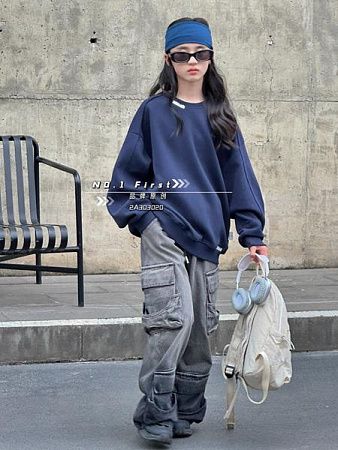Свитер Yalisi 303020 navy - делук