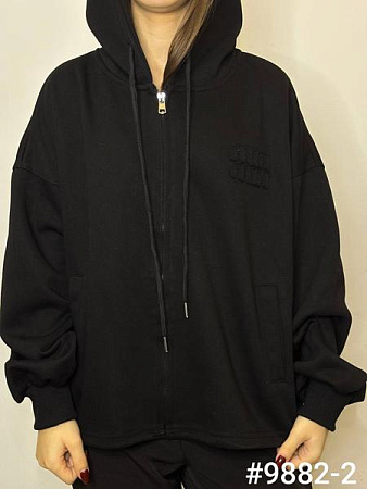 Кофта Спорт Kosta 9882-2 black - делук