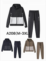 Костюм Спорт Liopt A208 black - делук