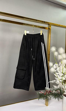 Штаны Спорт Delfinka C03 black - делук