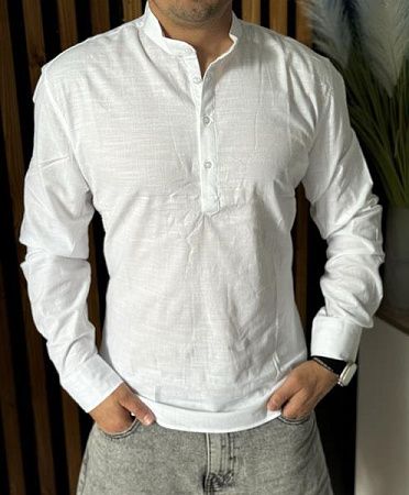 Рубашка Nik 56208 white - делук