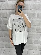 Футболка Karon 4540 white - делук