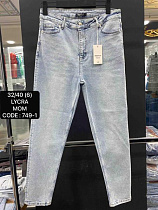 Джинсы Maxim Jeans 749-1 l.blue - делук