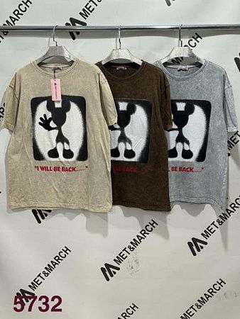Футболка Met&March 5732 beige - делук