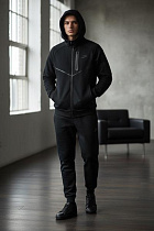 Костюм Спорт Hai H1295 black - делук