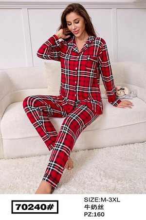 Пижама Estima 70240 red - делук