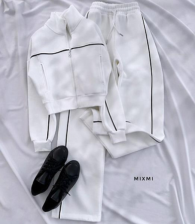 Костюм Спорт Modnulya 7119 white - делук