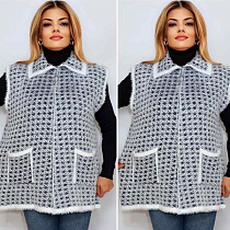 Жилетка Romeo Life RL1059 grey - делук