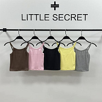 Топ Little Secret 500402 grey - делук