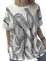 Футболка Elena&Vika 26010 white - делук