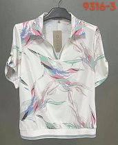 Футболка Lida 9316-3 white - делук