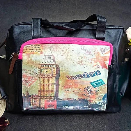 Сумка Luna-Bag 2332 black - делук