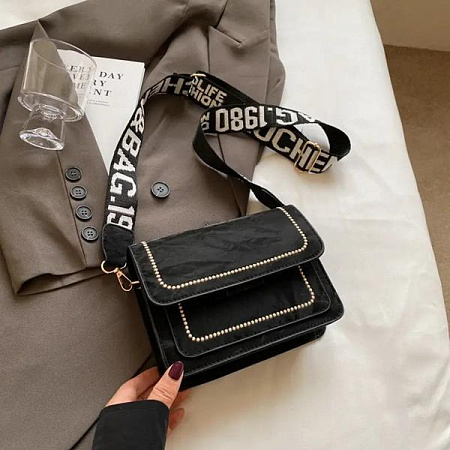 Сумка Fashion Bag 9070-4 black - делук