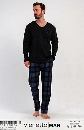 Пижама Trikotag T40 black - делук