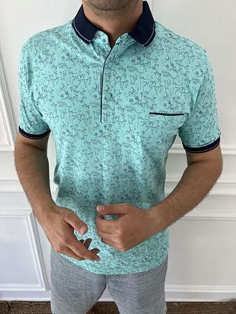 Футболка Nik 56010 mint - делук