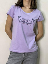 Футболка Kosta A001 lilac - делук