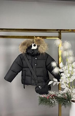 Куртка Delfinka 5511 black - делук