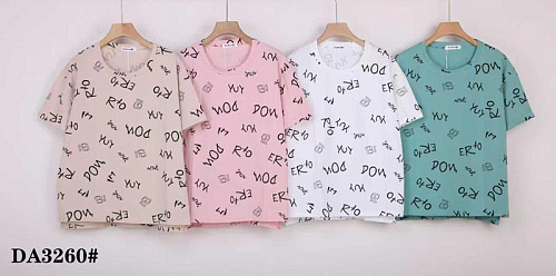 Футболка Tran DA3260 mix - делук