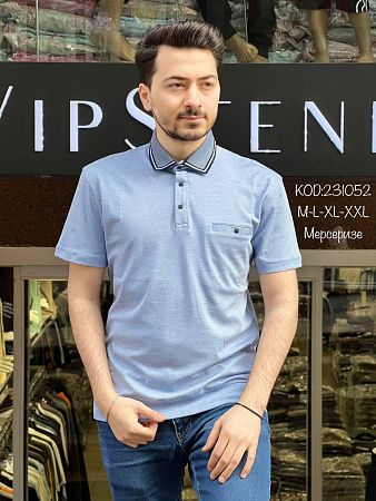 Футболка Vip Stendo 231052 l.blue - делук