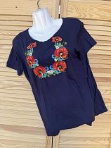 Вышиванка Sport Style 022 navy Вышиванка Sport Style 022 navy - делук