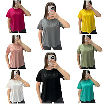 Футболка Levisha 25052 white - делук