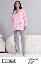 Пижама Romeo Life 70169 pink - делук