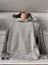 Худи Panda 1530 grey - делук