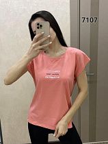 Футболка Fsn 7107 peach - делук