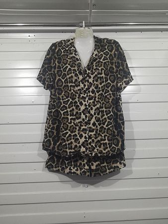Пижама Akvarel A18 brown - делук