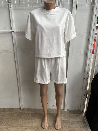 Костюм Mso 1186 white - делук