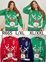 Свитер Anne-Kiss Me R665 mix - делук