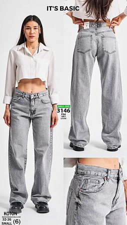 Джинсы Maxim Jeans 3146 l.grey - делук