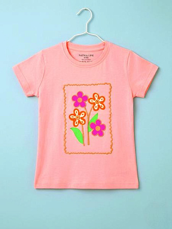 Футболка Dino DN316 peach - делук