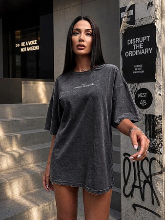 Футболка New Season FV045 d.grey - делук