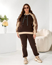 Костюм Спорт Seven Zikina 946 brown - делук