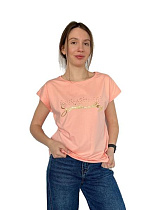 Футболка Fsn 7134 peach - делук